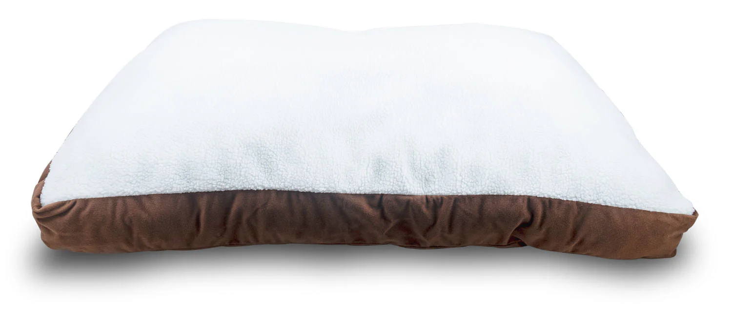 Large Fleece-Top Pet Bed - Pet's Shop