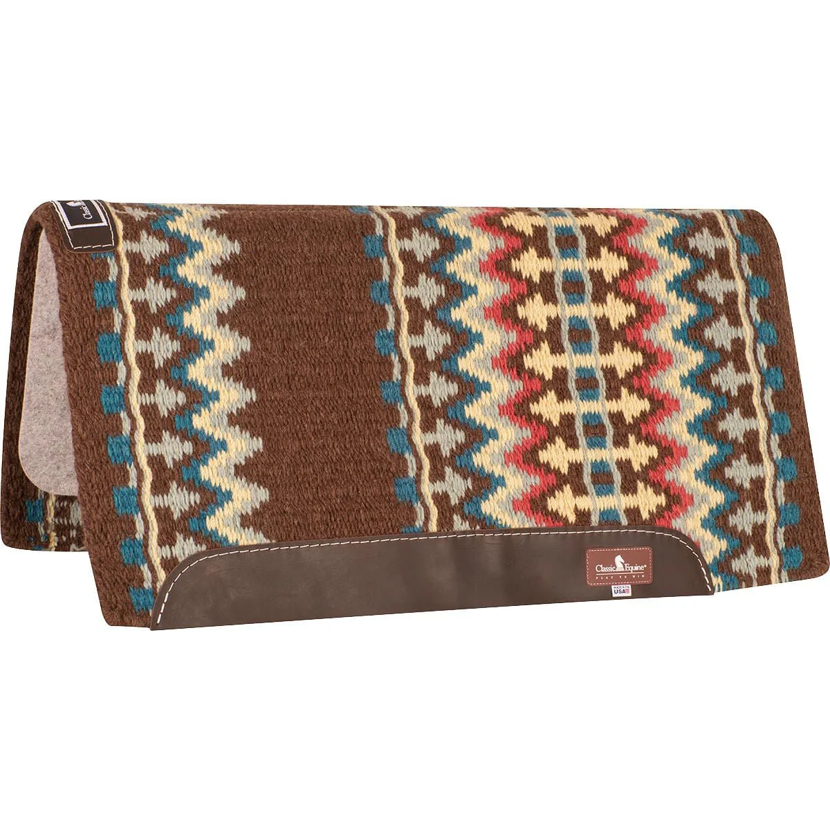 Classic Equine Wool Top Saddle Pad - Pet's Shop