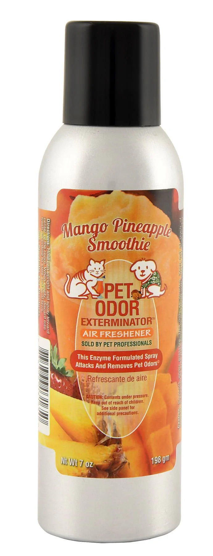 Pet Odor Exterminator Spray, Mango Pineapple Smoothie, 7 oz - Pet's Shop