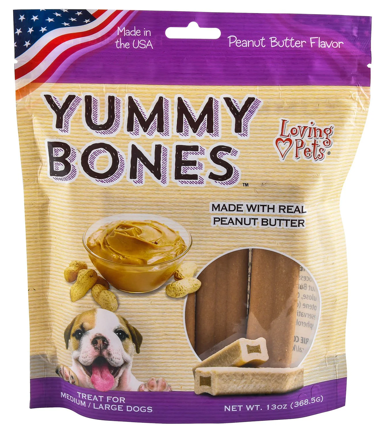 Yummy Bones Dog Treats, 13 oz - Pet's Shop