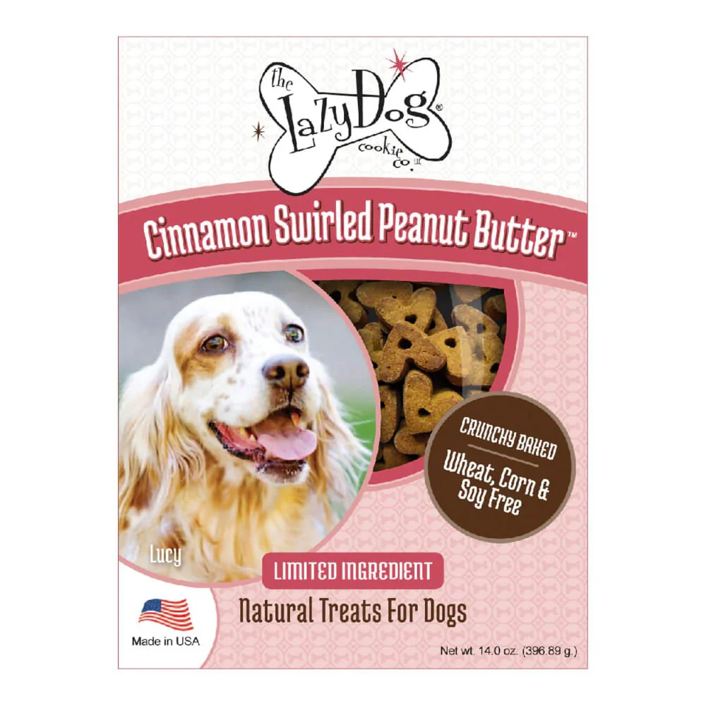 Cinnamon Swirled Peanut Butter Crunchy Cookies - Pet's Shop