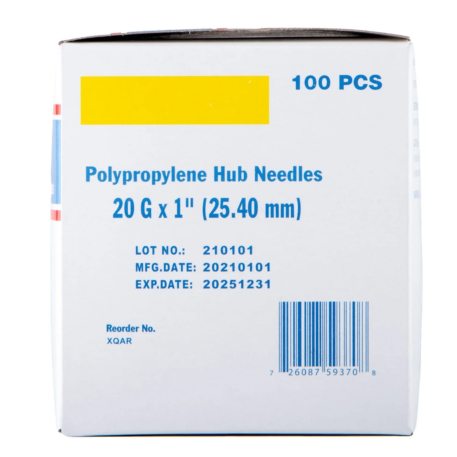 Poly Hub Hypodermic Needles for Veterinary Use, Box of 100 - Pet's Shop