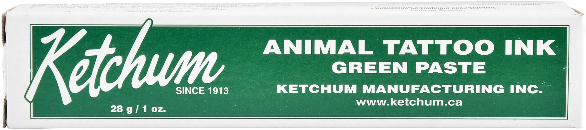 Ketchum Green Animal Tattoo Paste, 1 oz - Pet's Shop