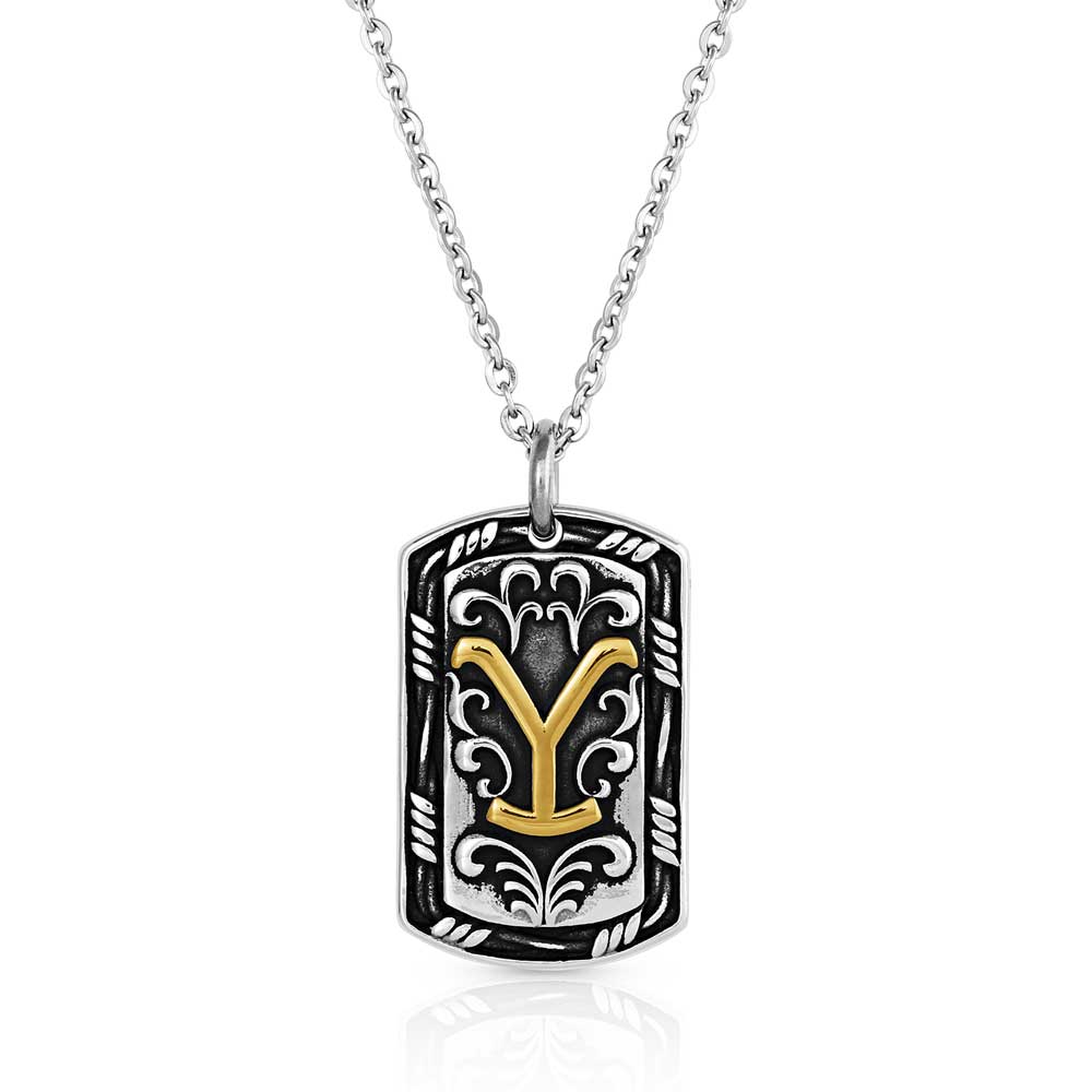 Yellowstone Strong Dog Tag Necklace - Pet's Shop