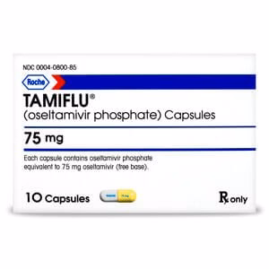 Rx Tamiflu, 75mg x 10 Capsules - Pet's Shop