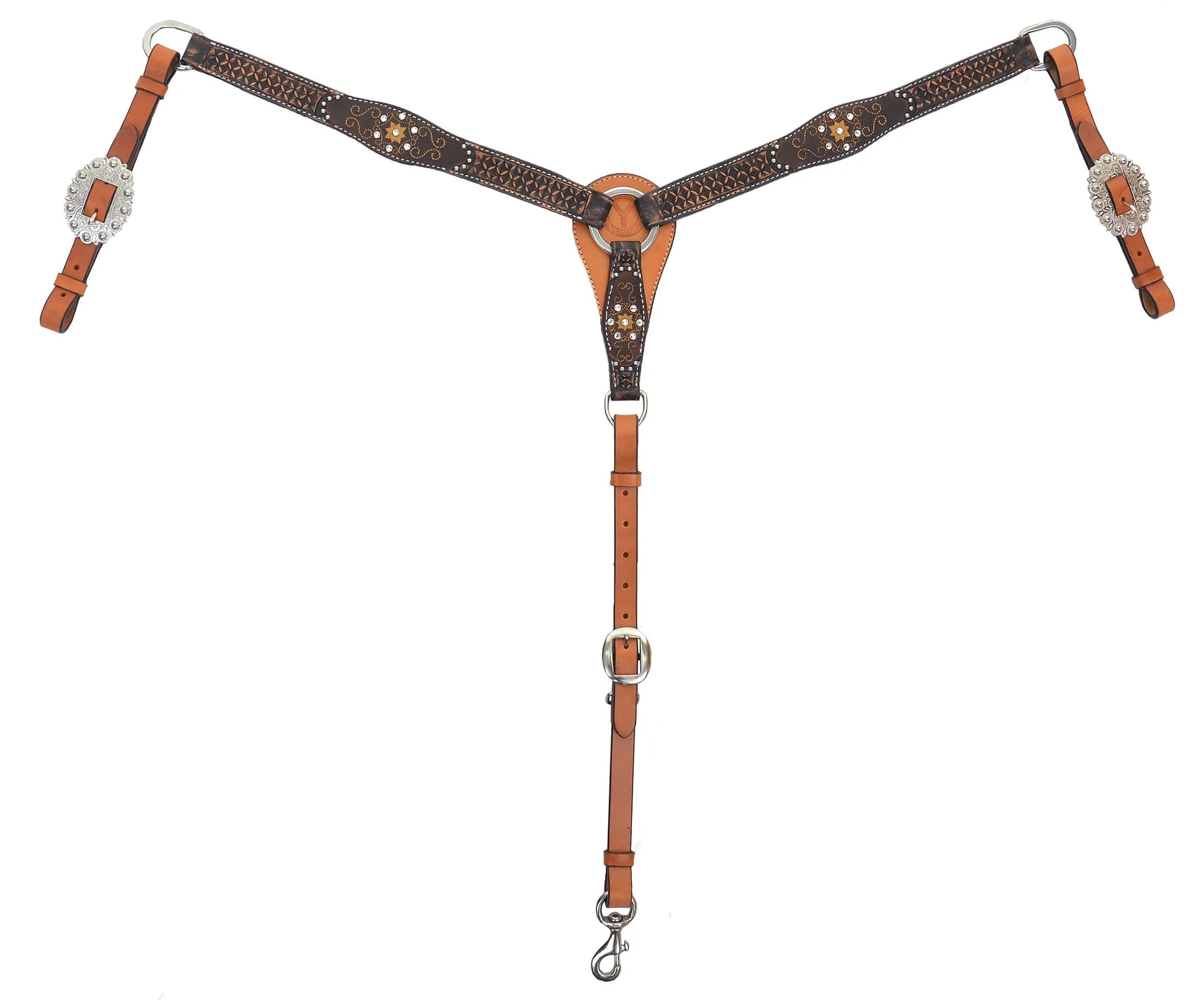 Marlene McRae Flower Crystal Breast Collar - Pet's Shop