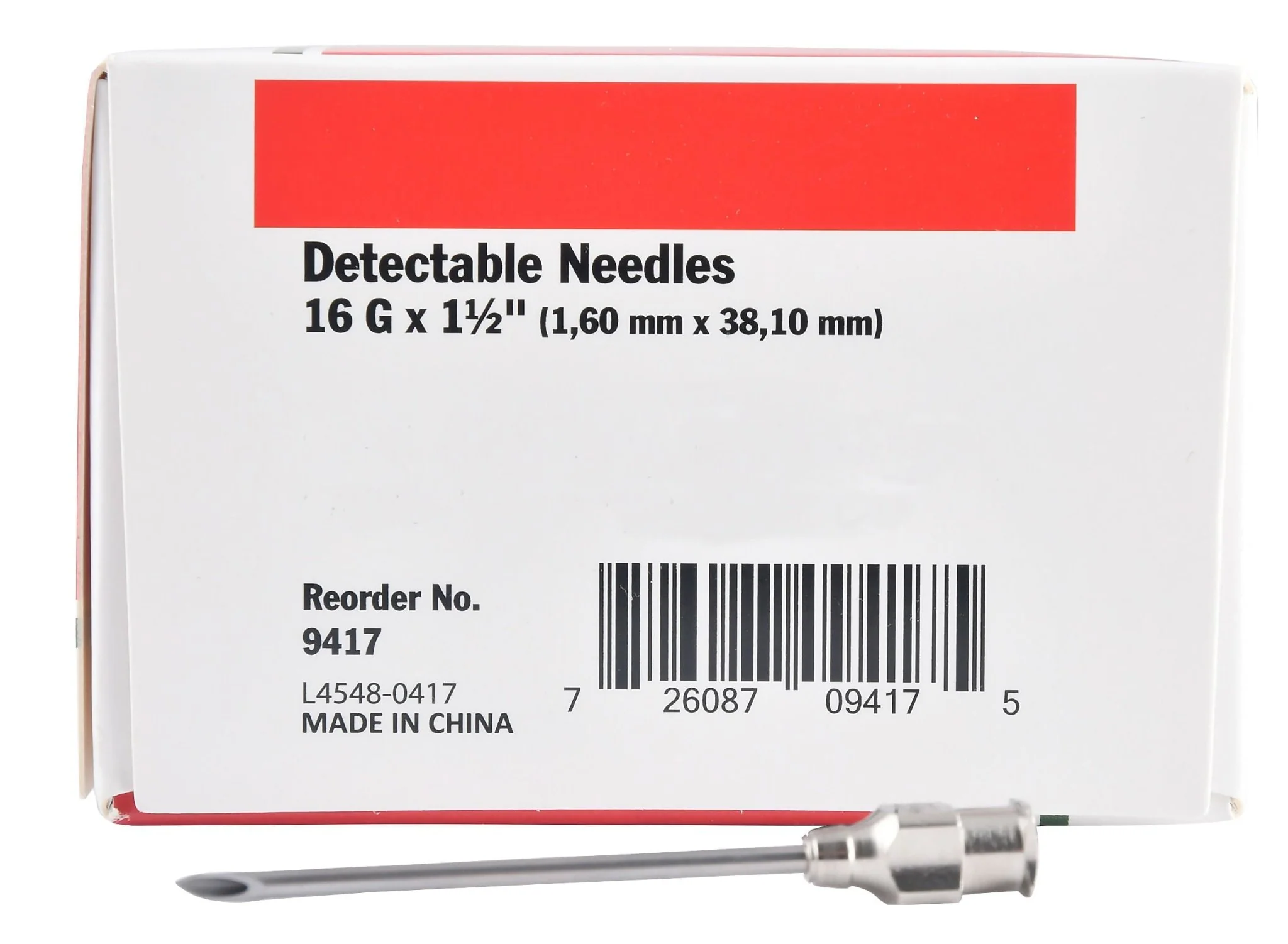 Ideal D3 Detectable Needles, Box of 100 - Pet's Shop