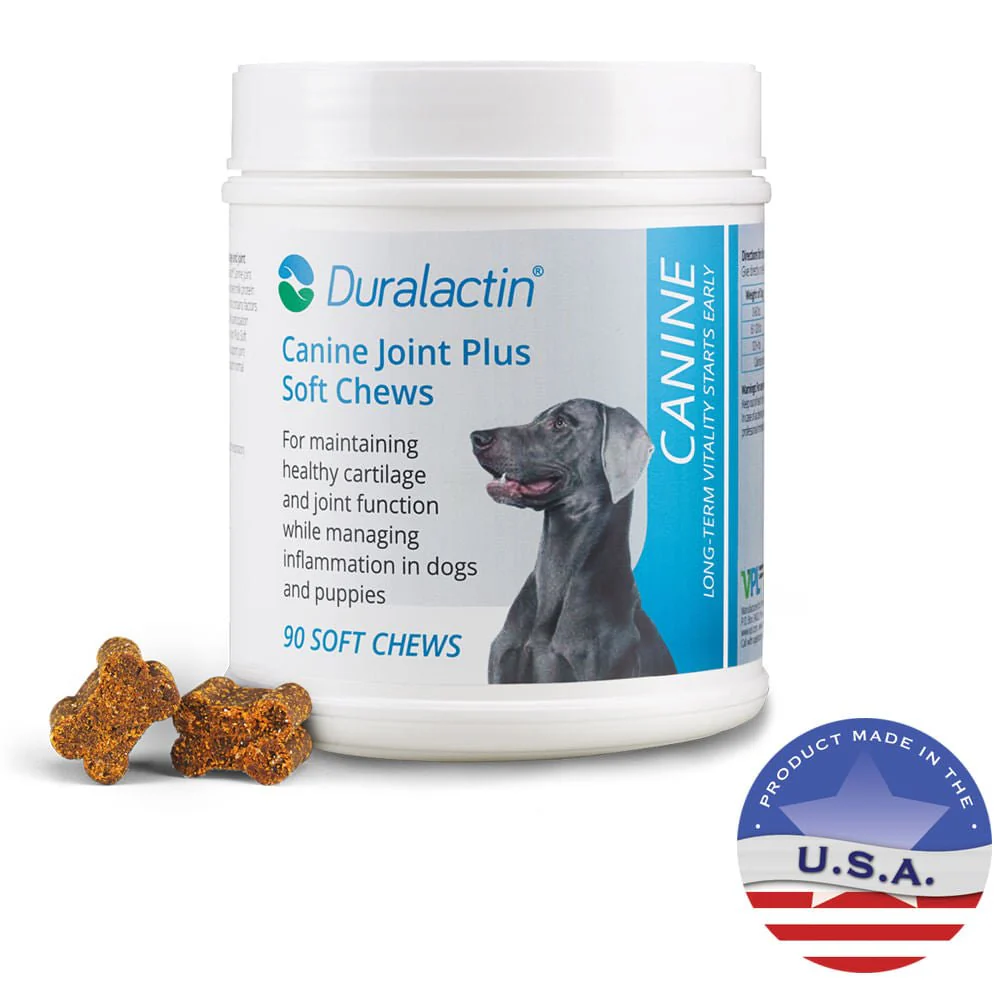 Duralactin Canine Joint Plus Soft Chews for Dogs, 90 ct - Pet's Shop