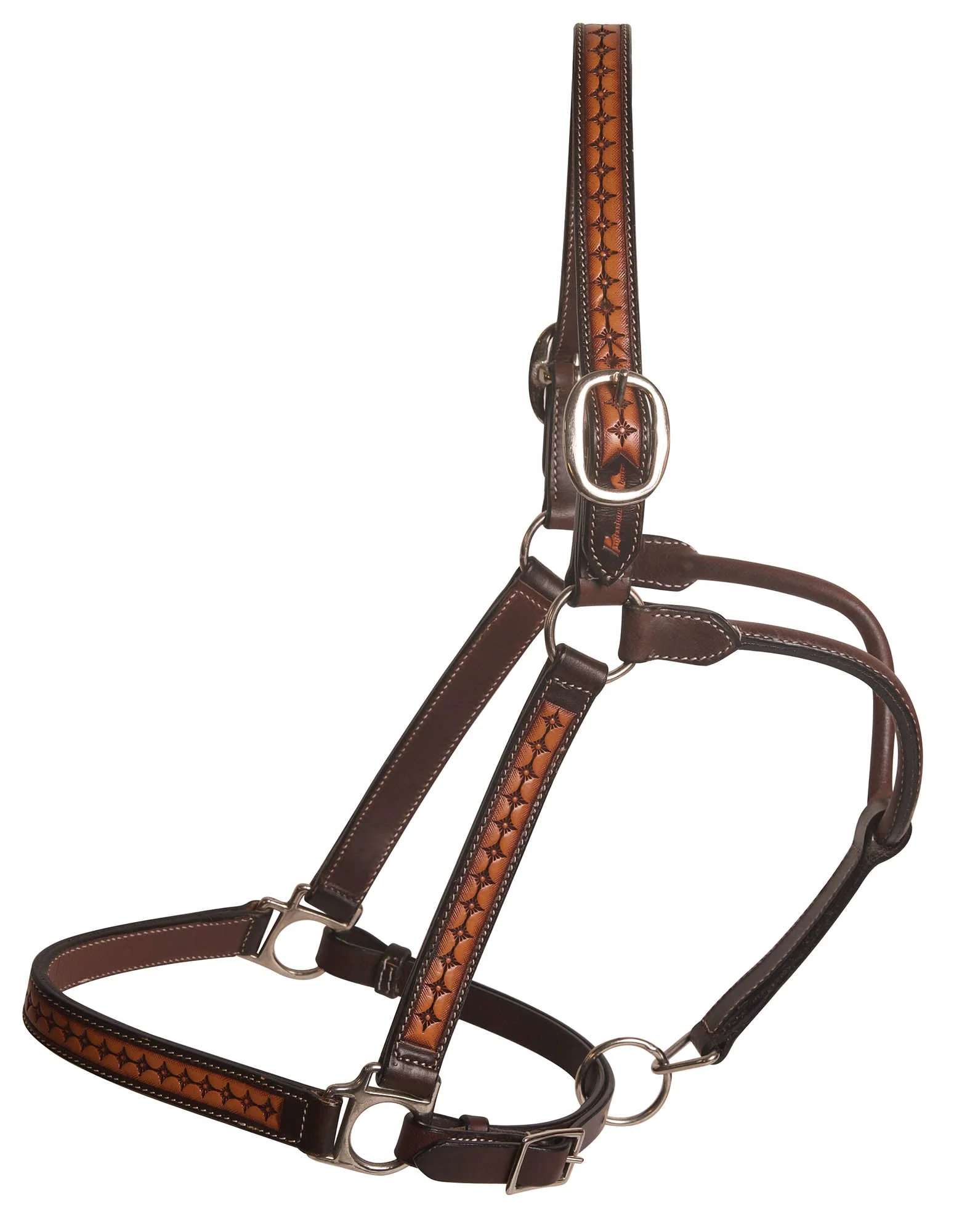 Professional's Choice Diamond Adjustable Leather Halter - Pet's Shop