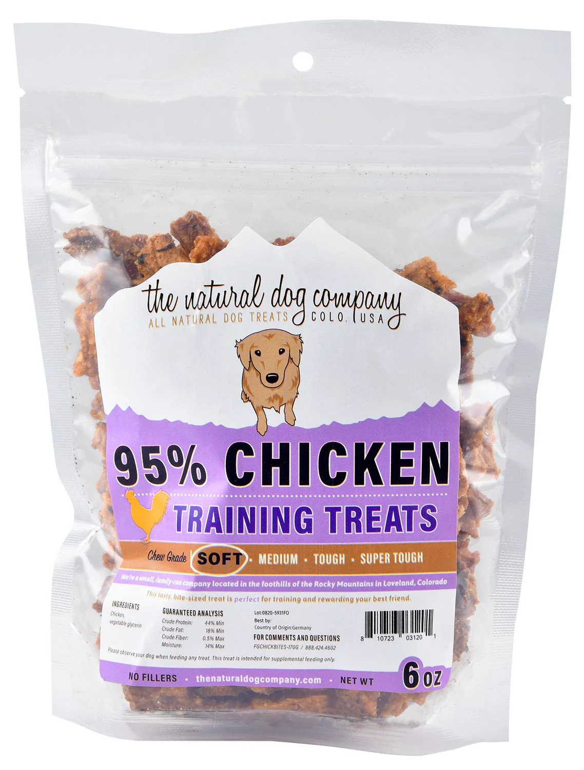 95% Meat Training Treats, 6 oz - Pet's Shop