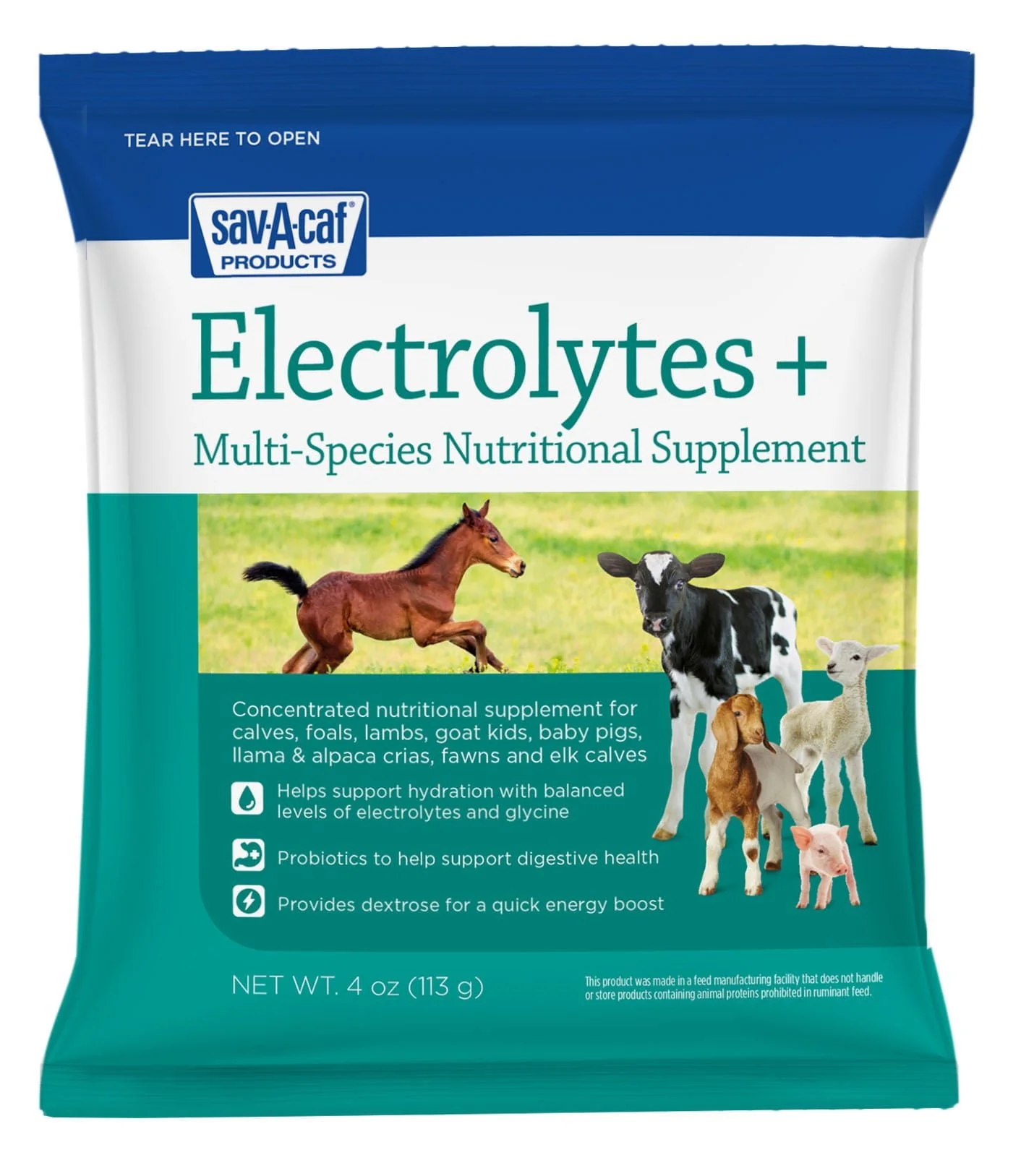 Sav-A-Caf Electrolytes Plus - Pet's Shop