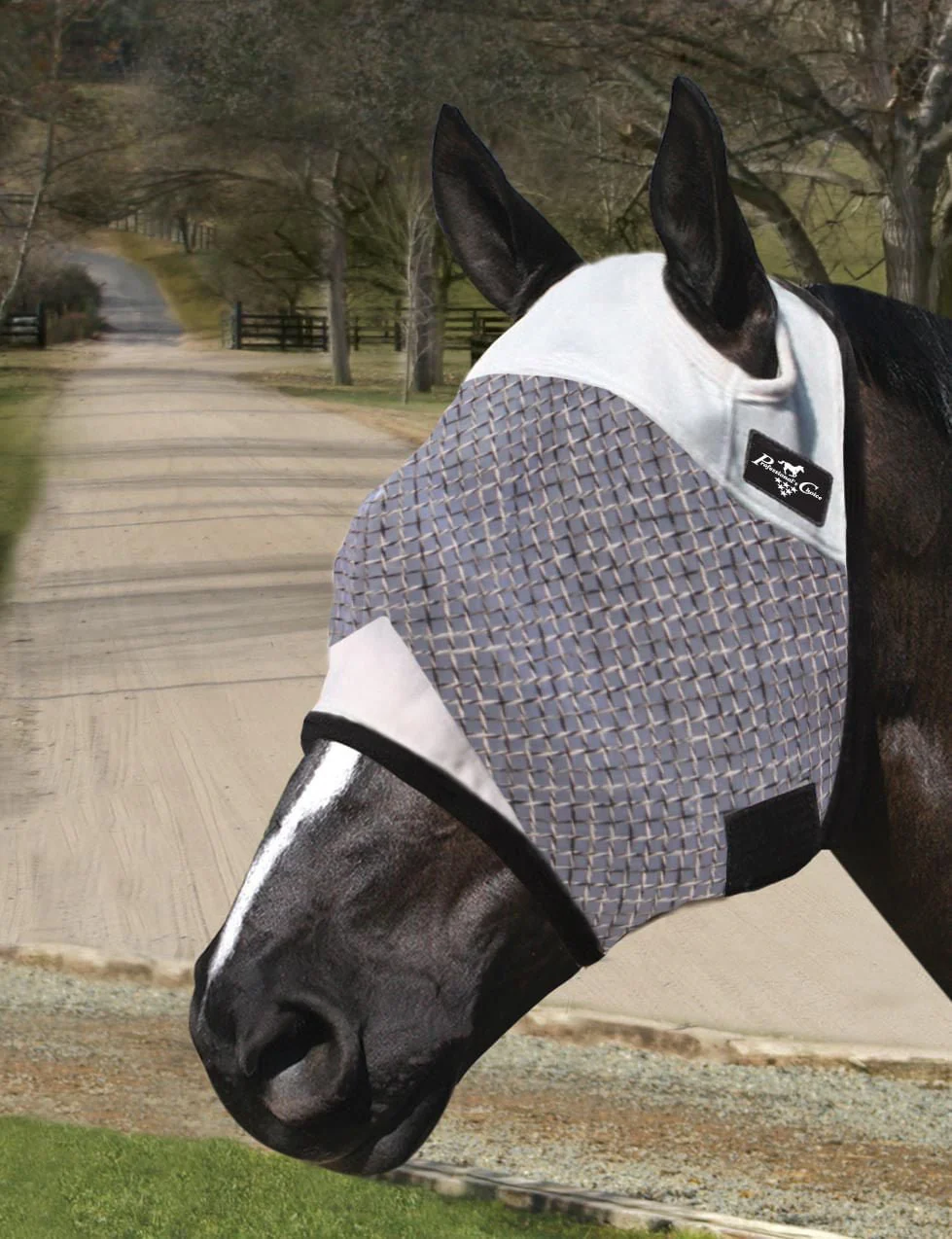 Professional's Choice Nylon Mesh Horse Fly Mask without Ears - Pet's Shop