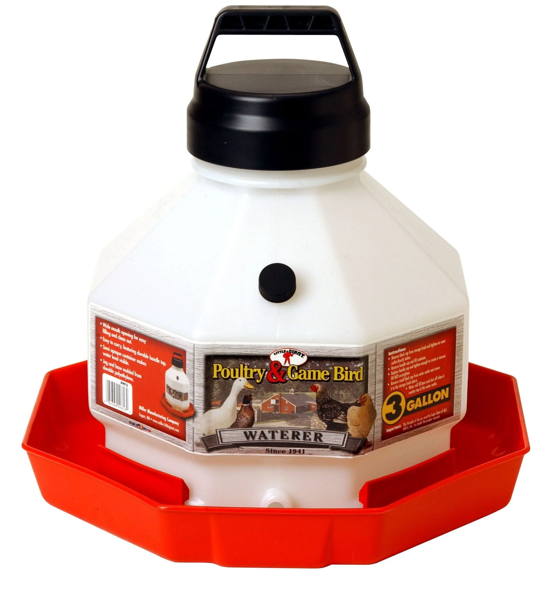 Little Giant Automatic Poultry Waterer (& Replacement Parts) - Pet's Shop