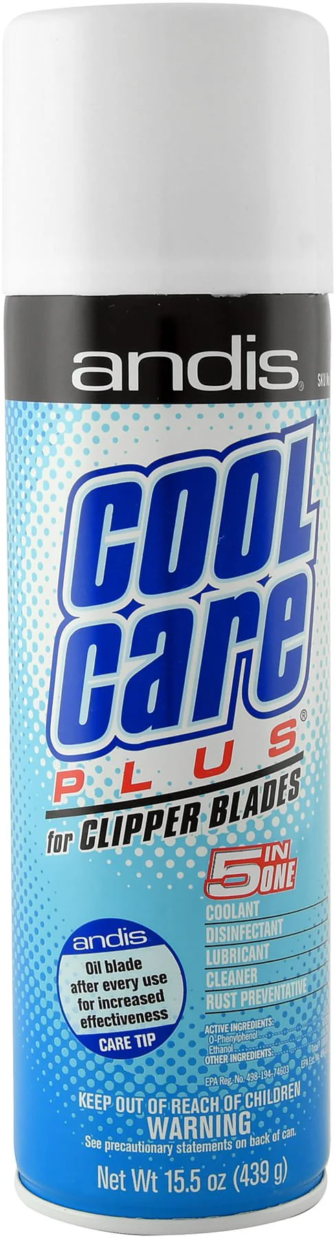 Andis Cool Care Plus, 15.5 oz - Pet's Shop