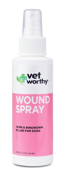 Vet Worthy Wound Spray for Dogs, 4 oz - Pet's Shop