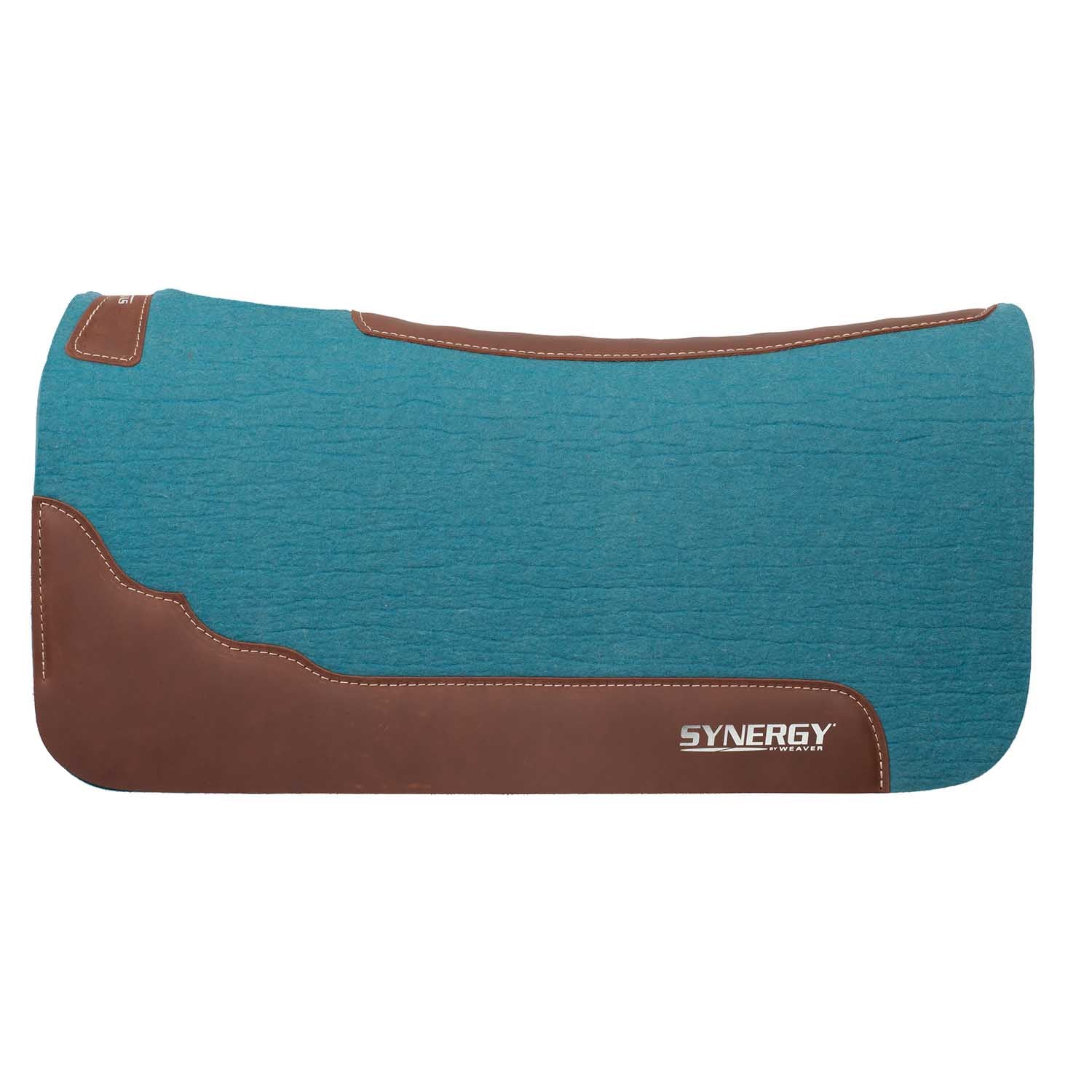 Weaver Synergy Contoured Steam Pressed 100% Merino Wool Felt Performance Saddle Pad - Pet's Shop