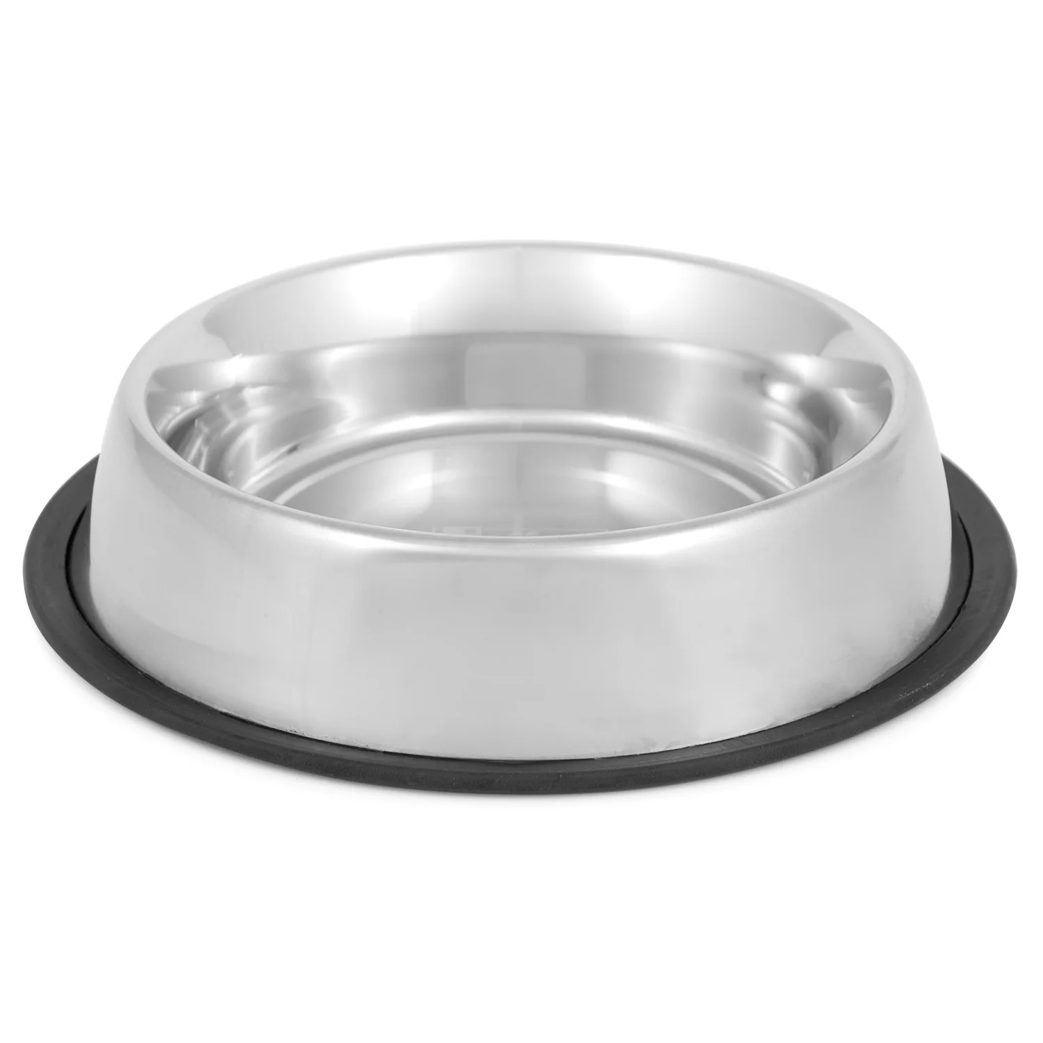 No-Skid/No-Tip Stainless Steel Pet Bowls - Pet's Shop