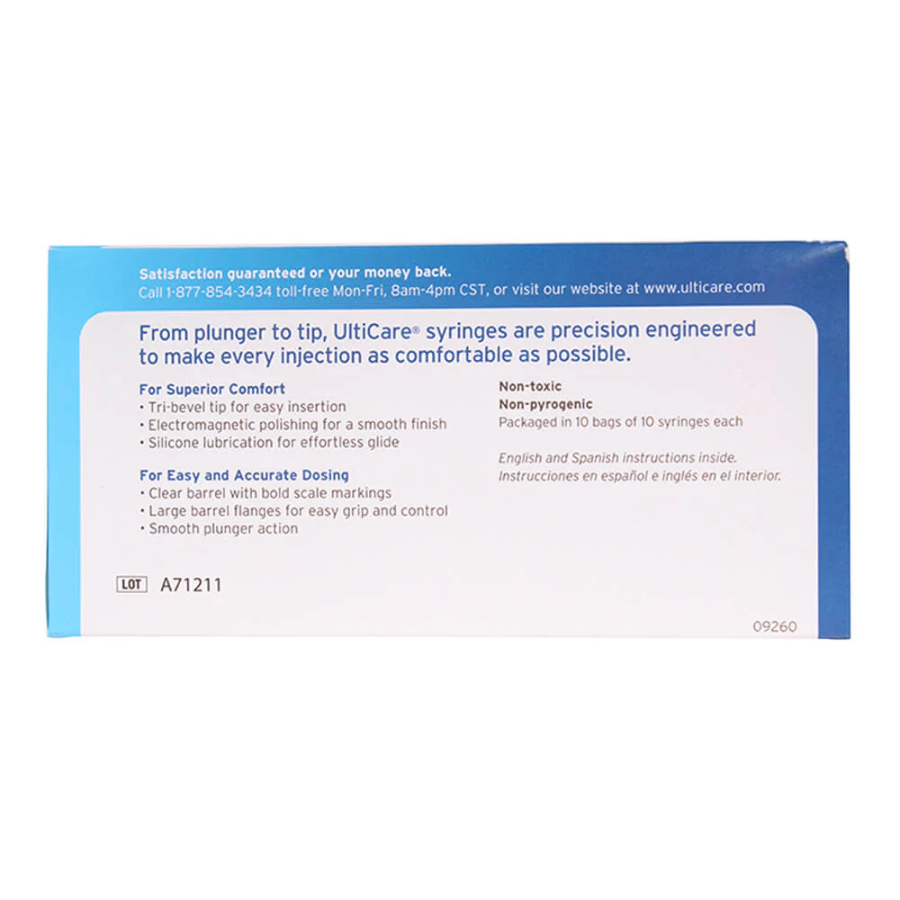 UltiCare U-40 Insulin Syringes, 29ga x ?