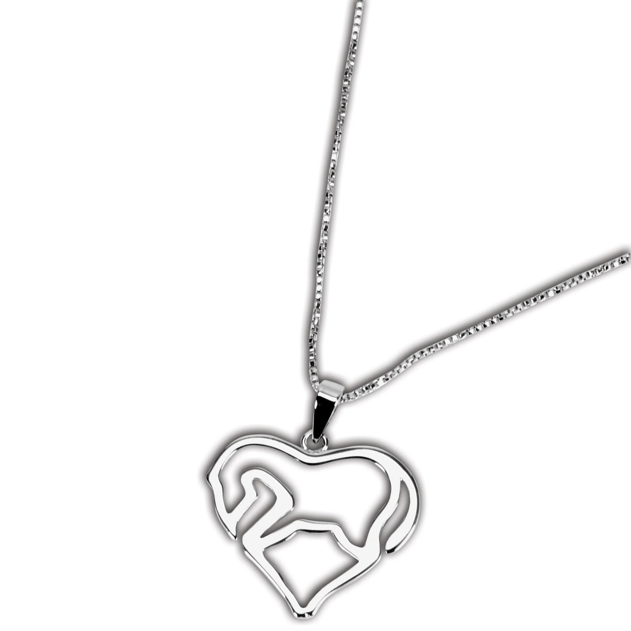 Horse Heart Necklace - Pet's Shop