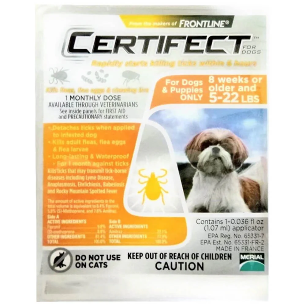 Certifect Flea & Tick for Dogs - Pet's Shop