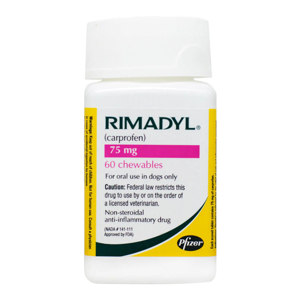 Rx Rimadyl (Carprofen) Chewable Tablets for Dogs - Pet's Shop