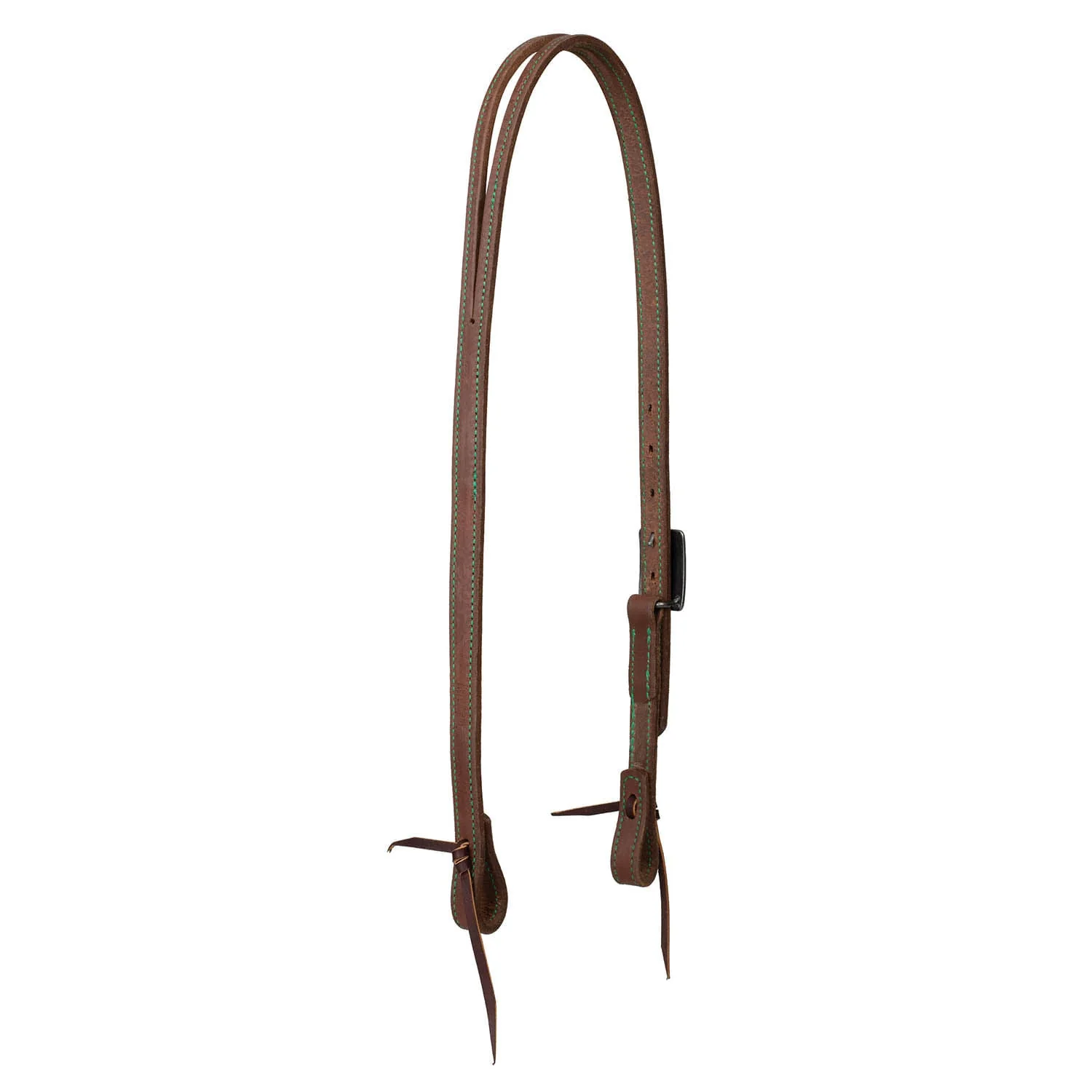 Synergy Harness Leather Headstall with Designer Hardware, 3/4