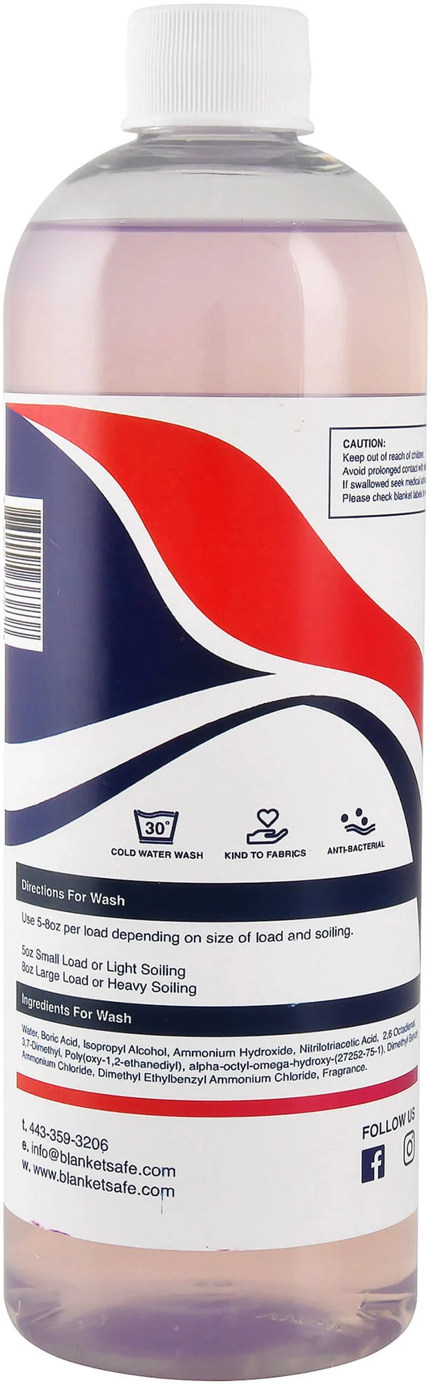 Blanket Safe Professional Horse Blanket Wash & Deodorizer, 16 oz - Pet's Shop