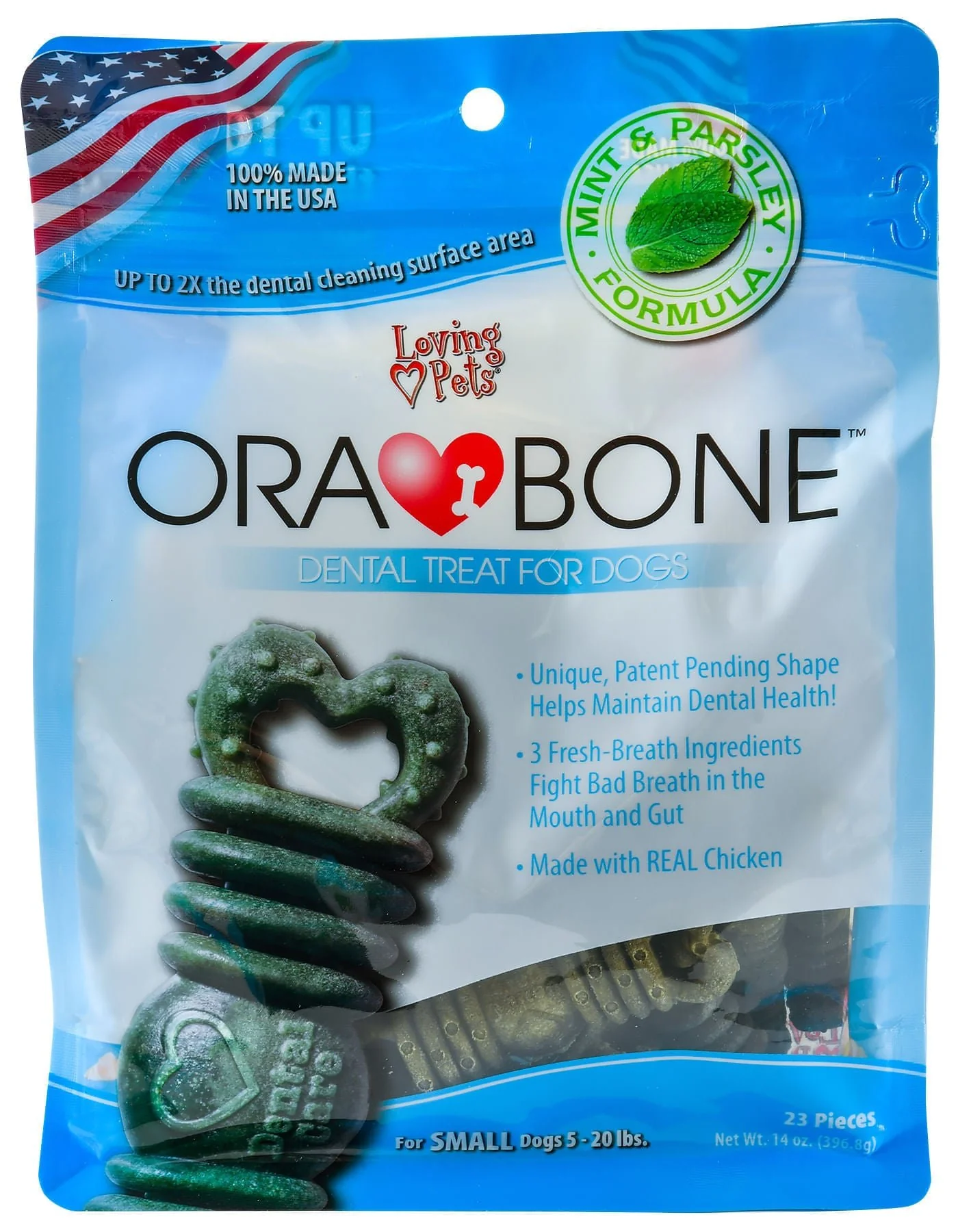 Ora-Bone Dental Treats, 14 oz Bag - Pet's Shop