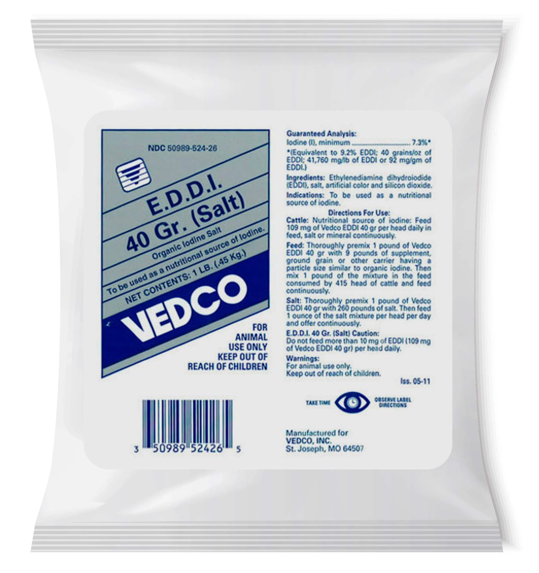 Organic Iodine Salt - Pet's Shop