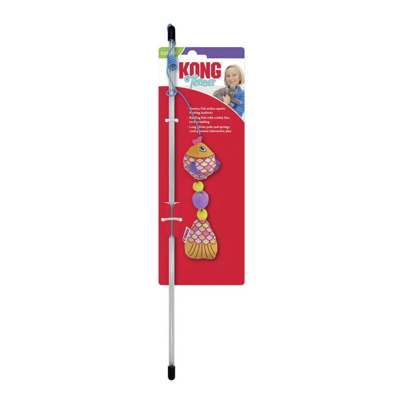 KONG Teasers Scrattles Fish, Assorted - Pet's Shop