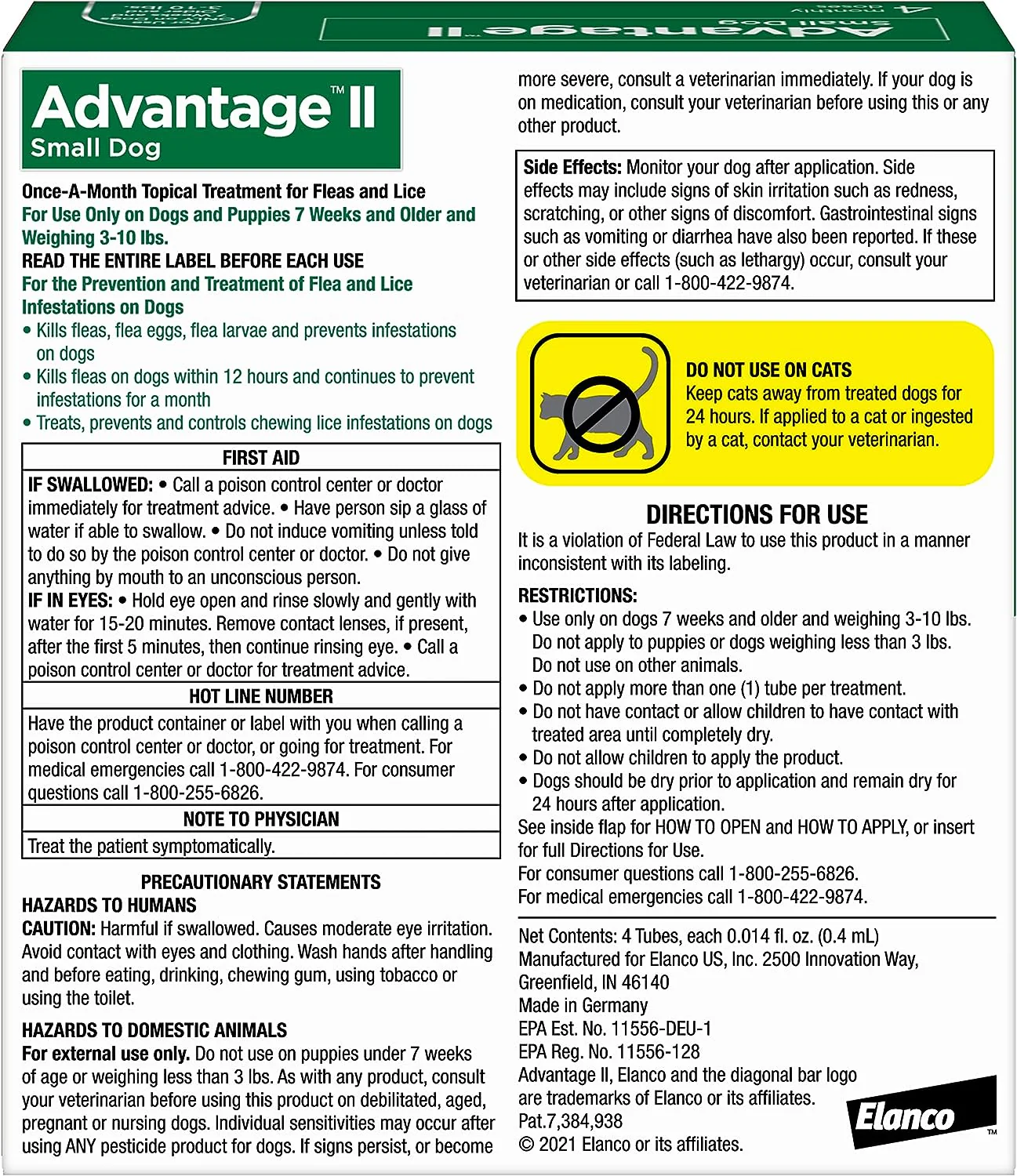 Advantage II for Dogs - Pet's Shop