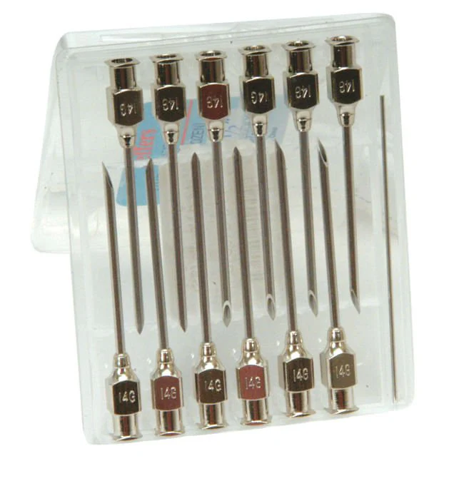 Stainless Steel Veterinary Needles, 12 pack - Pet's Shop