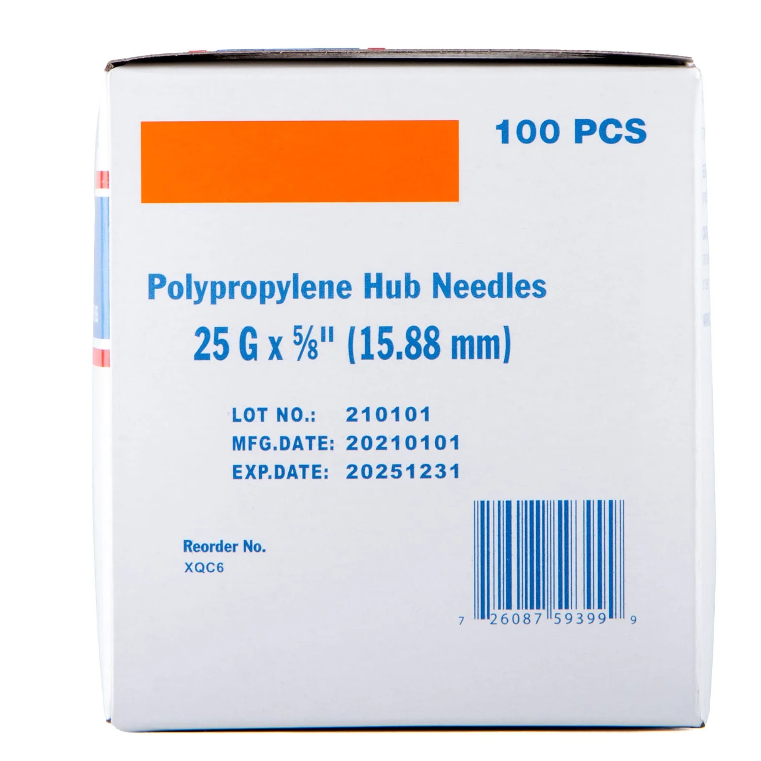 Poly Hub Hypodermic Needles for Veterinary Use, Box of 100 - Pet's Shop