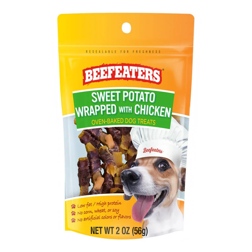 Beefeaters Sweet Potato Wrapped with Chicken - Pet's Shop