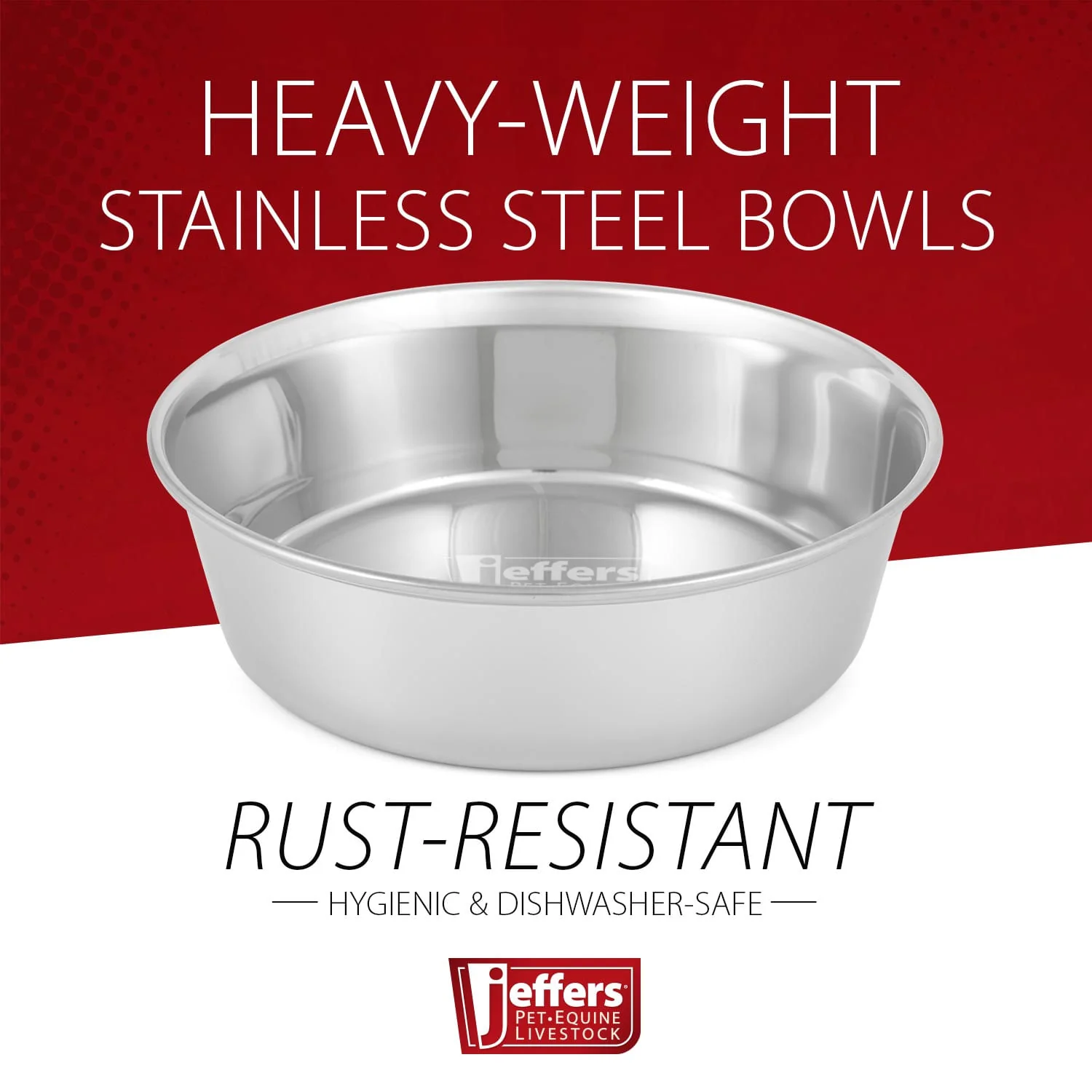 Heavy Duty Stainless Steel Food & Water Bowls for Pets - Pet's Shop