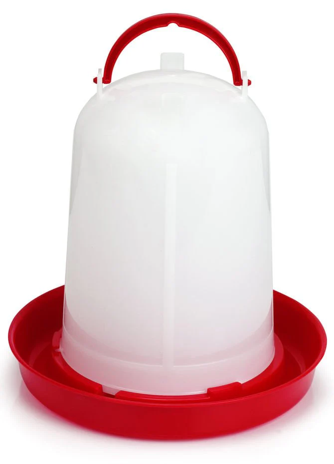 Economy Plastic Chicken Waterer, 5 Liter - Pet's Shop