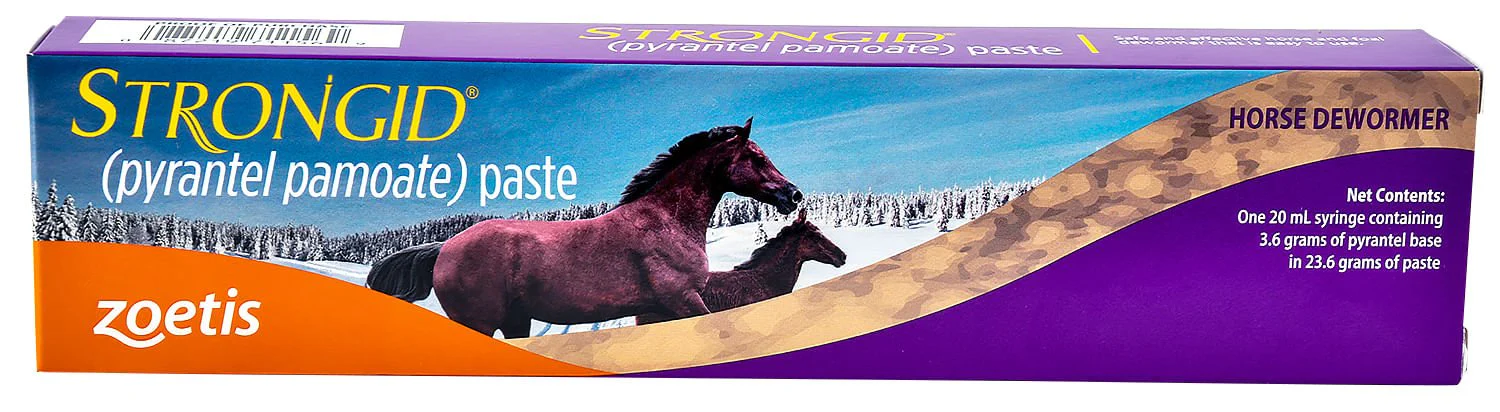 Strongid (pyrantel pamoate) Horse Dewormer - Pet's Shop