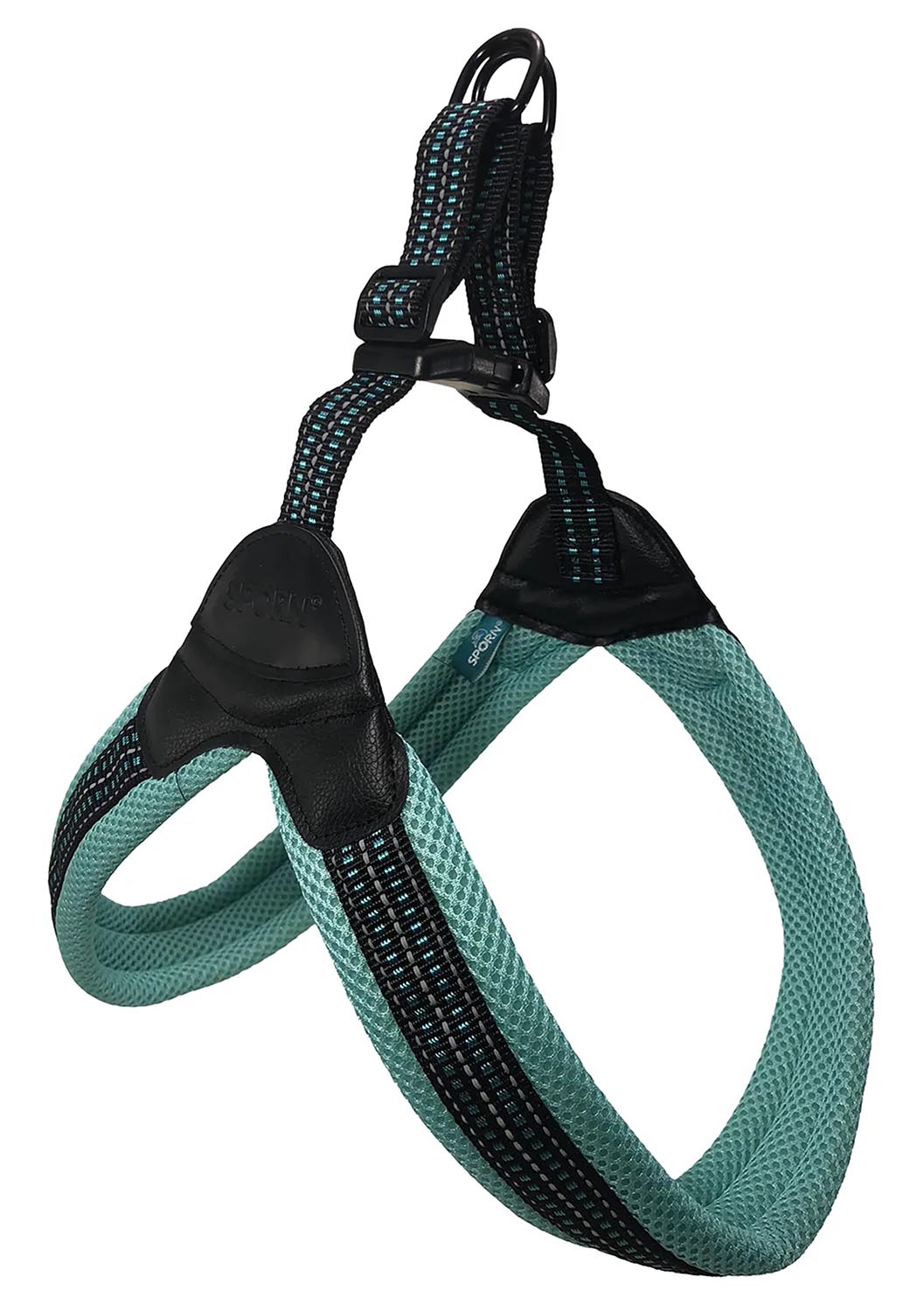 Sporn Easy Fit Mesh Harness, Blue - Pet's Shop