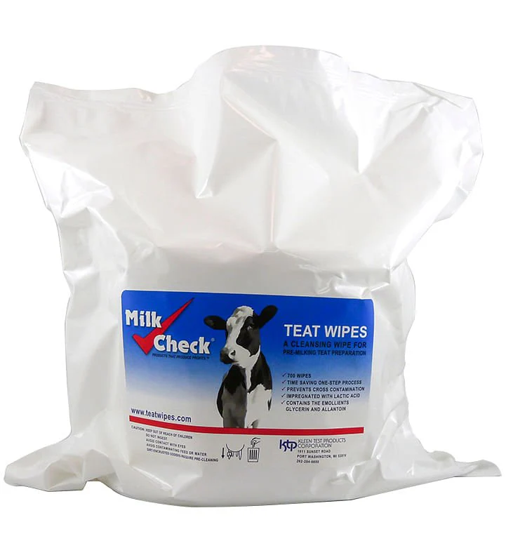 Milk Check Teat Wipes - Pet's Shop
