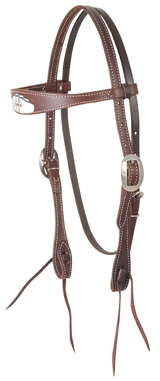Classic Equine Tombstone Browband Headstall - Pet's Shop
