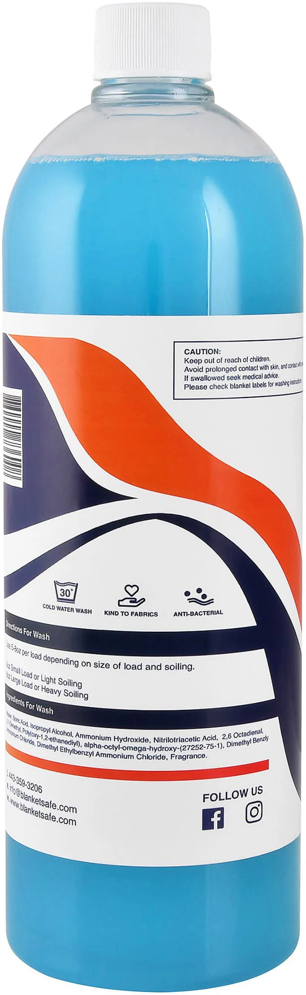 Blanket Safe Professional Horse Blanket Wash & Deodorizer, 32 oz - Pet's Shop