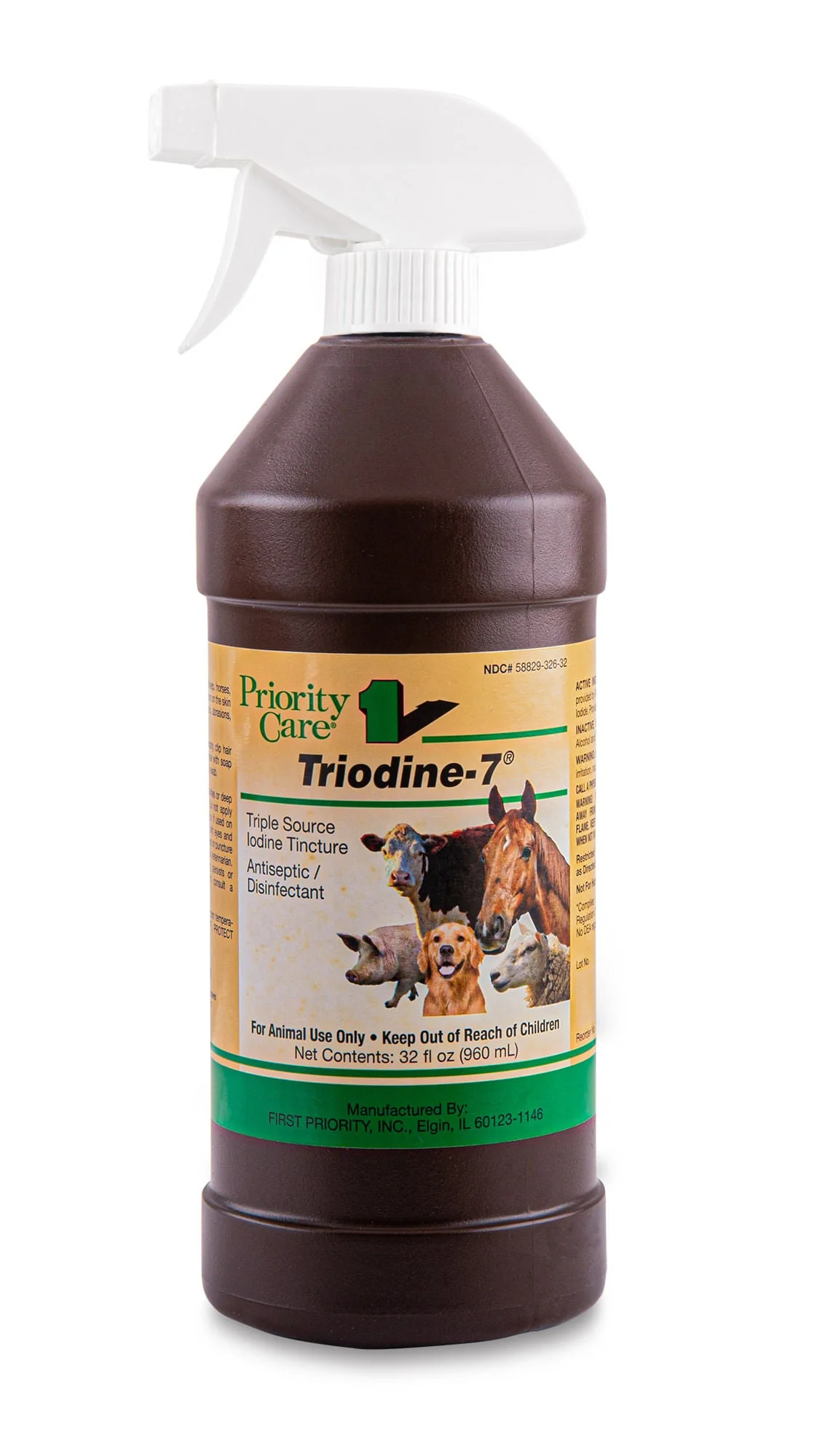 Triodine-7 Iodine Tincture Antiseptic & Disinfectant - Pet's Shop