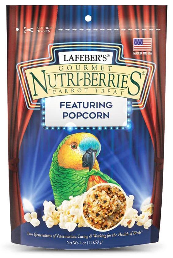 Lafeber Parrot Popcorn Nutri-Berries, 4 oz - Pet's Shop