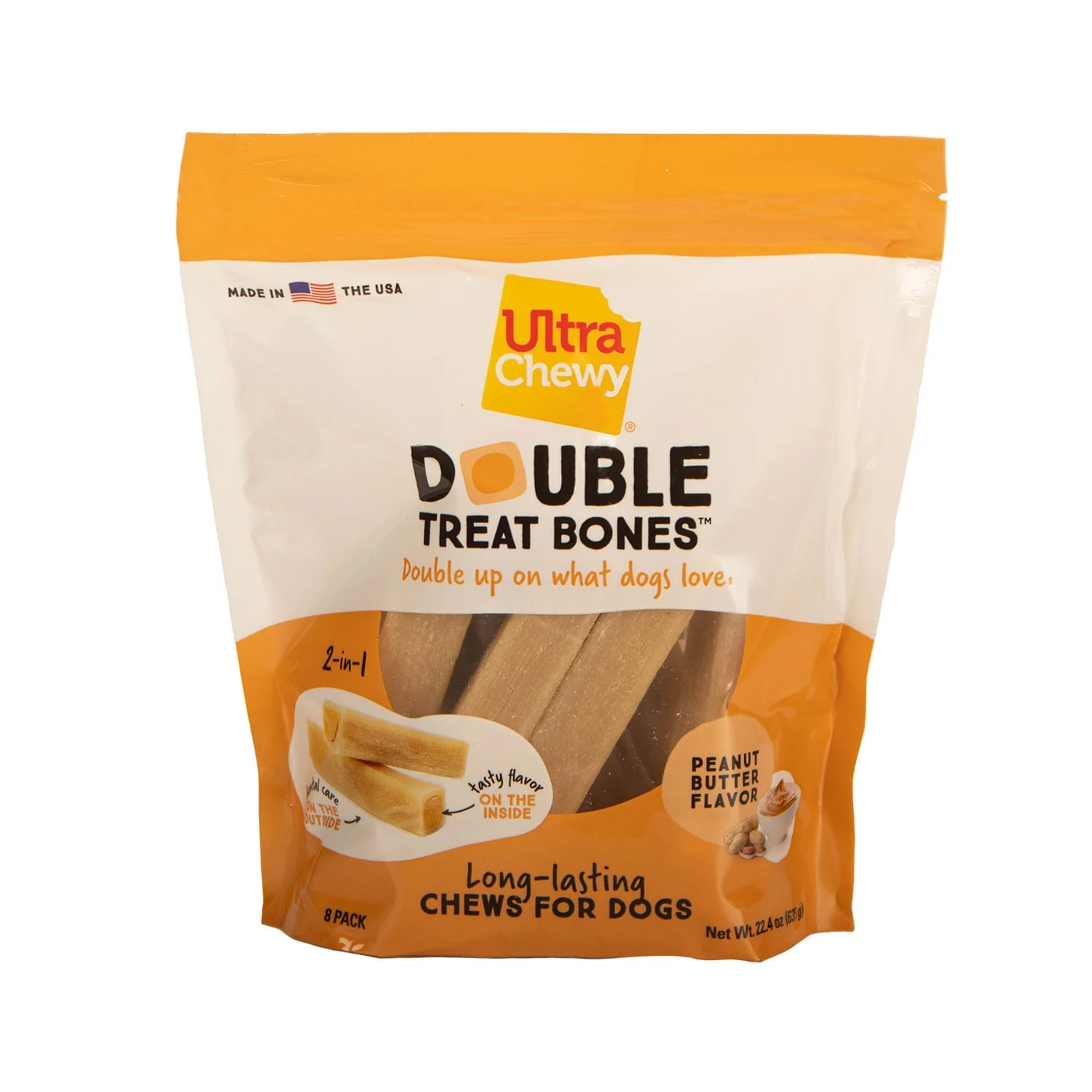 Ultra Chewy Double Treat Bone Value Pack - Pet's Shop