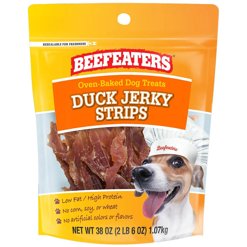 Beefeaters Duck Jerky Strips - Pet's Shop