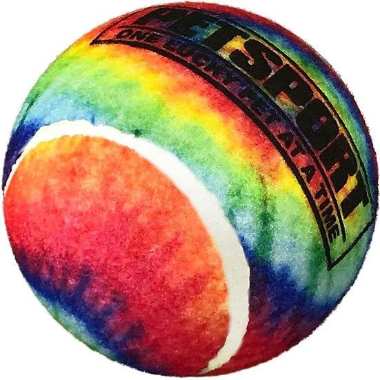 Tie-Dye Squeak Ball - Pet's Shop