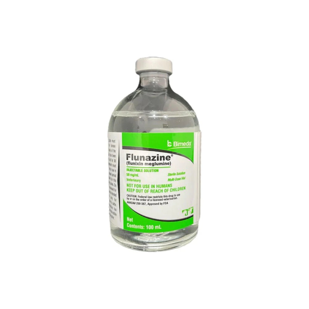 Flunixin Meglumine Injectable Solution for Horses & Cattle, 50 mg/mL - Pet's Shop