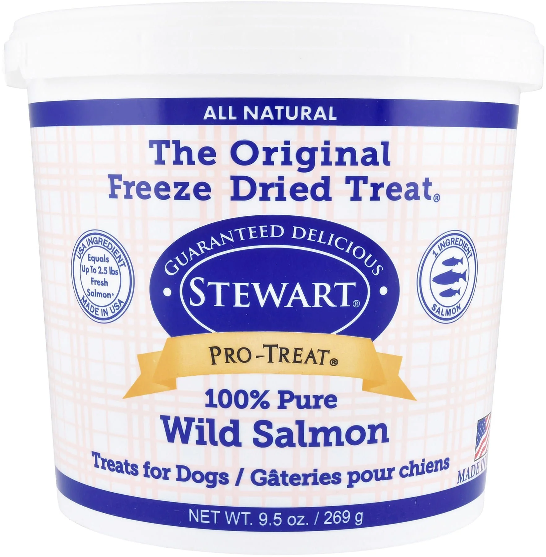 Stewart Pro-Treat Freeze-Dried Wild Salmon Treats for Dogs - Pet's Shop