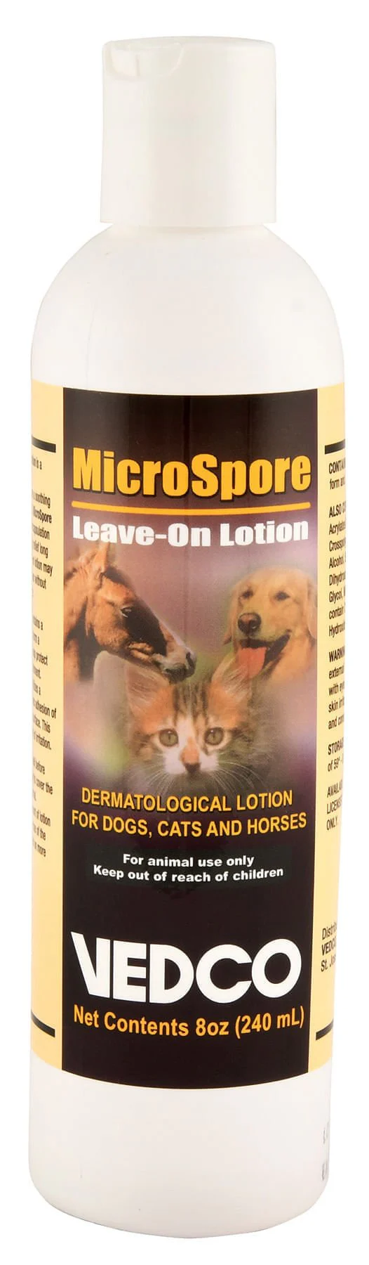 MicroSpore Leave-On Dermatological Lotion for Dogs, Cats, & Horses - Pet's Shop