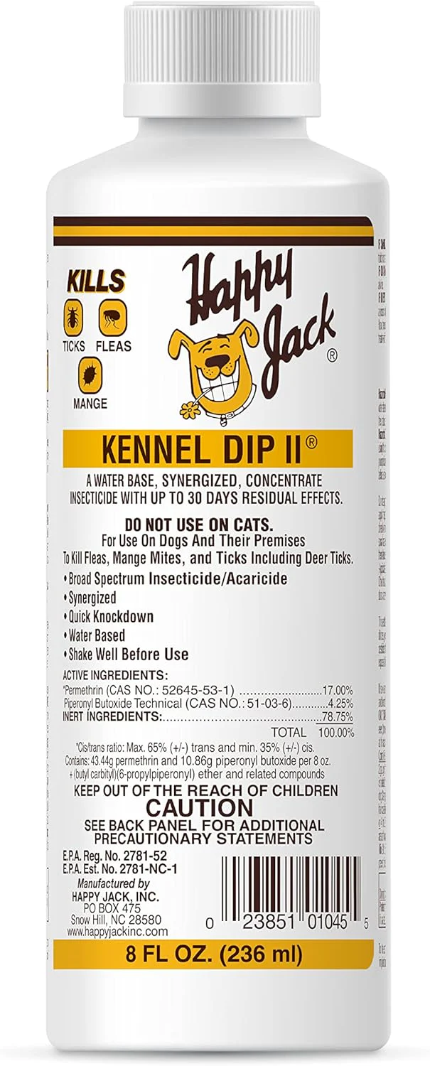 Happy Jack Kennel Dip II for Dogs - Pet's Shop